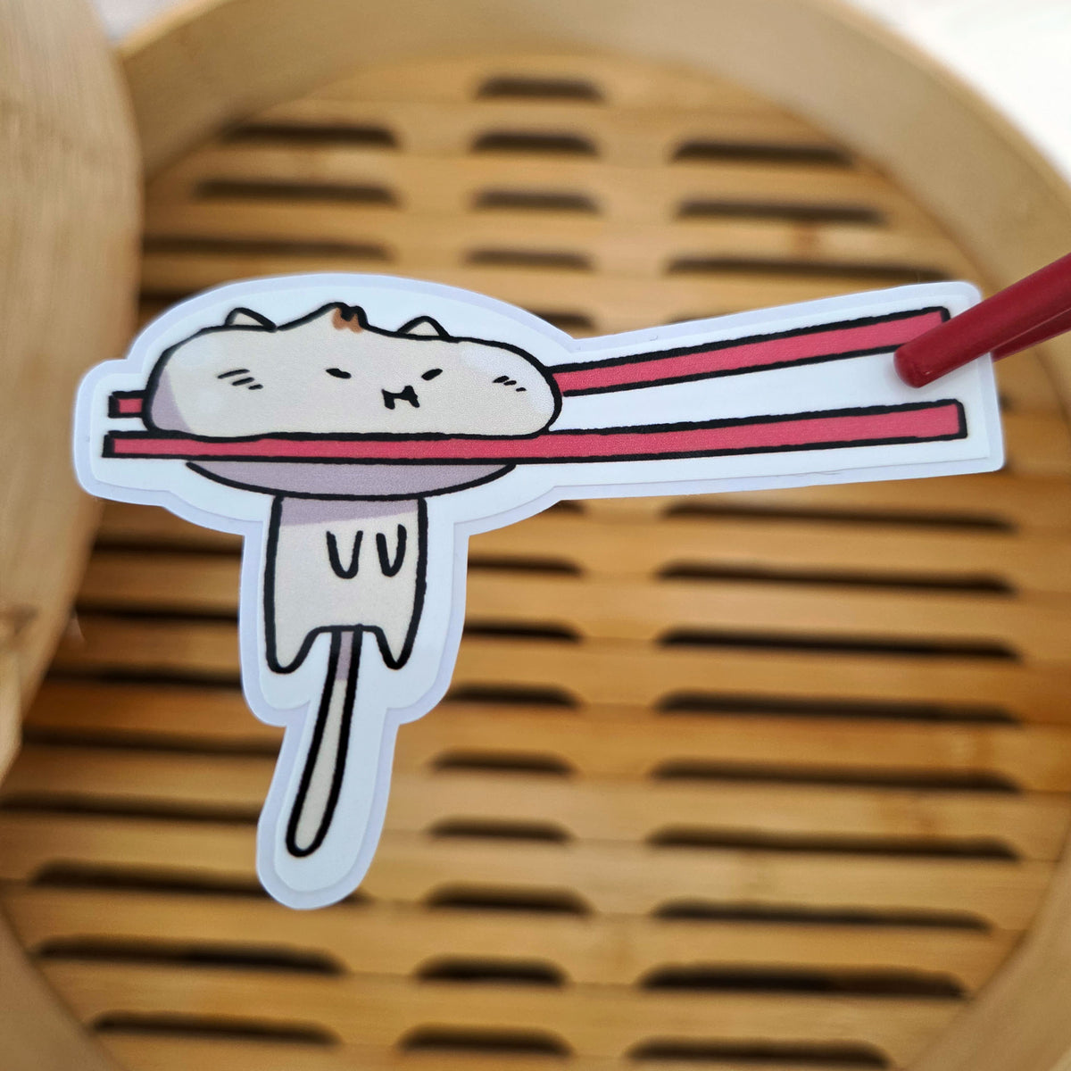 Dumpling Cat Sticker Singles