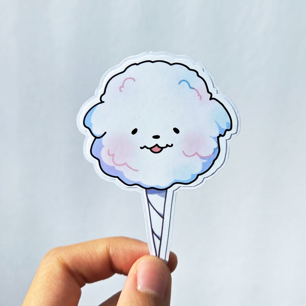 Cotton Candy Bichon Sticker