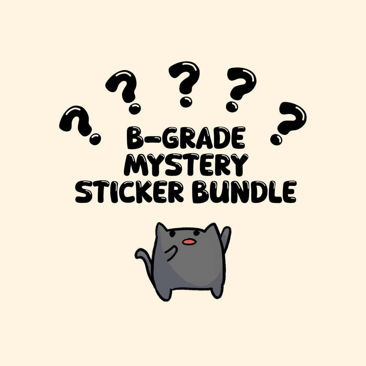 B-Grade Mystery Sticker Bundle