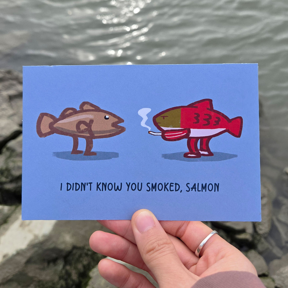 Smoked Salmon Art Print