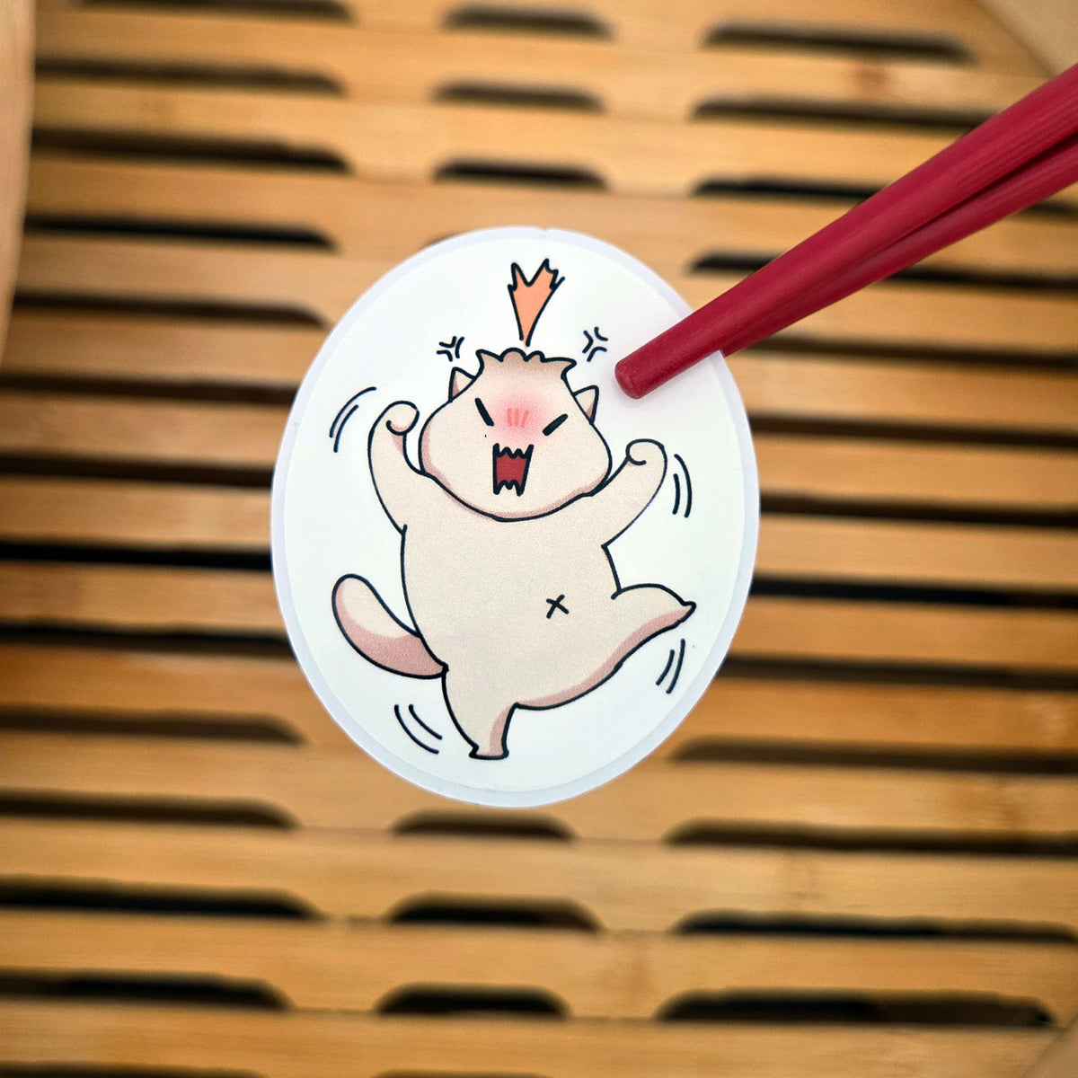 Dumpling Cat Sticker Singles