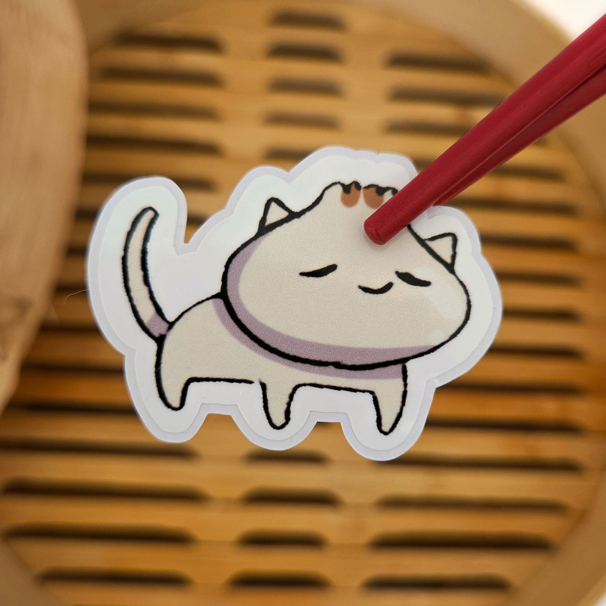 Dumpling Cat Sticker Singles